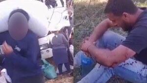 Video: Camión repleto de maíz volcó y los pobladores “rapiñaron” la carga