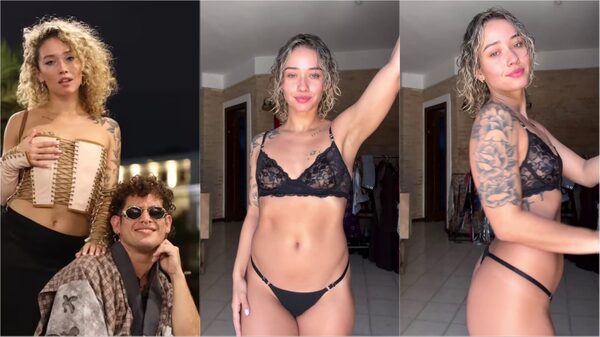 Popular / (VIDEO) ¡Dionoguarde! Doña de Miguelito Narváez peló cuerazo en lencería
