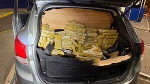 Una pareja de paraguayos cae con 184 kilos de marihuana en Brasil