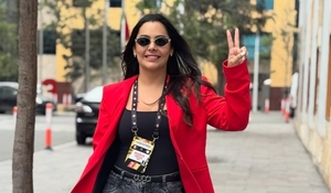 Intentaron sabotear el debut internacional de Lari Riquelme como periodista de deportes