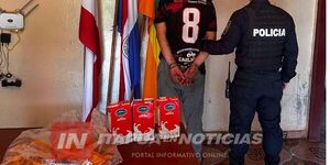 MENOR FUE APREHENDIDO TRAS HURTO DE MERIENDA ESCOLAR 