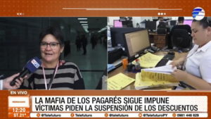 "La Mafia de los Pagarés" sigue impune: docentes piden cese de descuentos