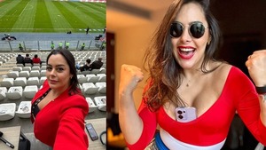 Larissa Riquelme comparte un emotivo mensaje tras cubrir el partido de la Albirroja en Lima - Teleshow