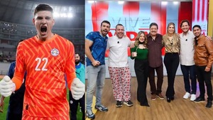 Orlando Gill, el albirrojo del momento mandó un especial saludo al equipo de Vive La Vida - Teleshow