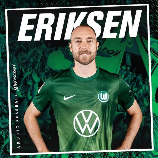 Danés Eriksen ficha por  Wolfsburgo - Fútbol - ABC Color