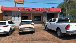 Eulalio Gómes: Escribanía de San Juan del Paraná allanada