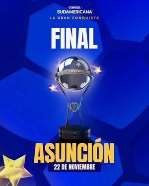 Final de la Copa Sudamericana 2025 se jugará nuevamente en Asunción - ADN Digital