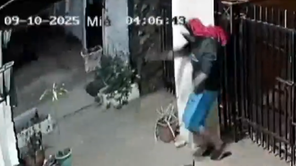 Video: Delincuentes roban sagrario y otros objetos de una capilla en Fernando de la Mora