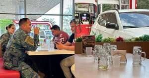 La Nación / Ordenan sumario para agentes de la FTC en Canindeyú, tras tomar cerveza en pleno servicio