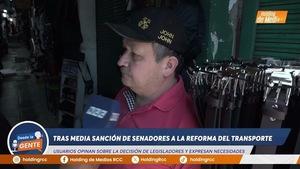 Video: ¿Los usuarios del transporte están conformes con la aprobación del Senado?
