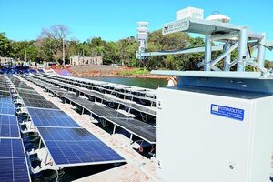 ITAIPU instala los primeros 132 paneles de su Planta Solar Flotante - La Tribuna