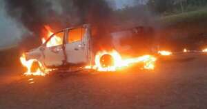 Diario HOY | Hallan cuerpo calcinado dentro de una camioneta