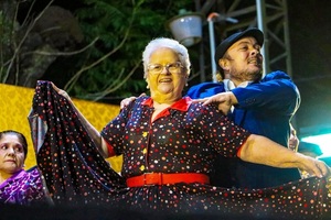 Luque vivió una hermosa noche de folclore •