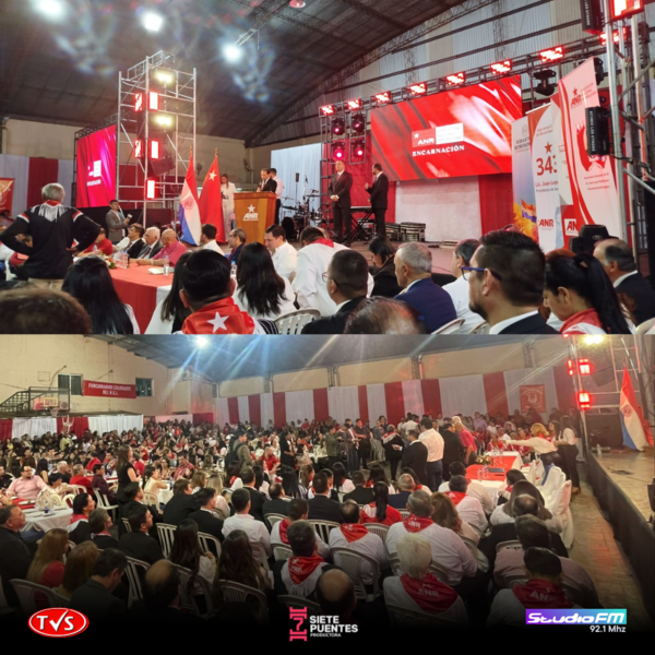 GRAN FESTEJO COLORADO EN ENCARNACIÓN POR EL 138º ANIVERSARIO DE LA ANR - «TVS DIGITAL»