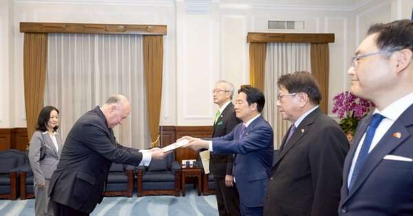 La Nación / Embajador paraguayo ante Taiwán presentó sus cartas credenciales al presidente Lai Ching-te