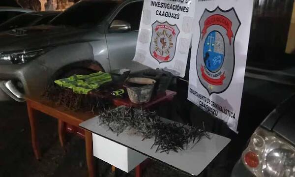 Suman siete los detenidos tras asalto frustrado a un convoy de encomiendas en Caaguazú   – Prensa 5