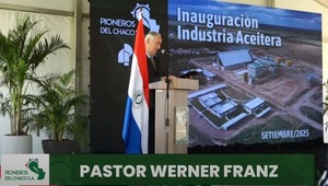 “Que los frutos de este trabajo contribuyan a la dignidad humana”, refirió Werner Franz en la inauguración de la Planta Ac