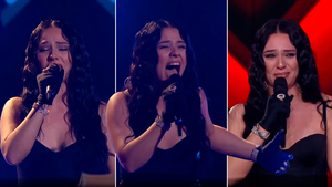 Video: Nath Aponte se quiebra al dedicar canción de Laura Pausini a su amigo en La Voz Argentina