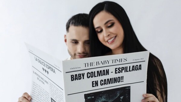 Popular / (GALERÍA) ¡Mirá cómo el pelotero Josué Colmán dio la noticia de que será papacito!