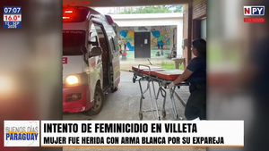 Presunto intento de feminicidio: mujer fue atacada con un arma blanca