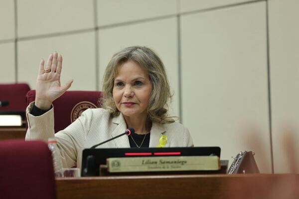 Lilian Samaniego dice que caso de los audios golpea la imagen de todo el Senado