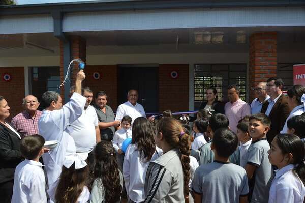 Comunidad educativa de Santaní habilita cocina comedor del programa Hambre Cero - Nacionales - ABC Color