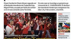 La Nación / LN PM: edición mediodía del 12 de setiembre