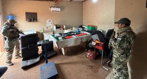 Desmantelan centro logístico de narcotráfico en el barrio Virgen de Caacupé