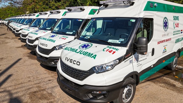 Incorporan 67 ambulancias nuevas y alcanza 508 unidades operativas en todo el país - ADN Digital