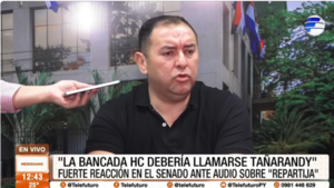 ''La bancada HC debería llamarse Tañarandy''