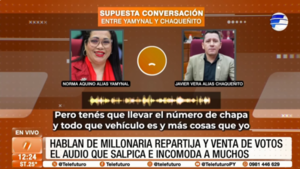 Hablan de millonaria repartija y venta de votos