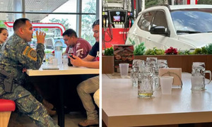 Canindeyú: Suspenden a militares de la FTC sorprendidos bebiendo cerveza en servicio - OviedoPress