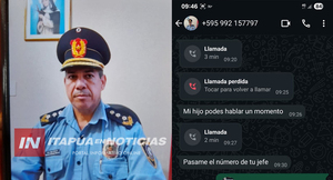 UTILIZAN IMAGEN DE COMISARIO RETIRADO PARA REALIZAR EXTORSIONES