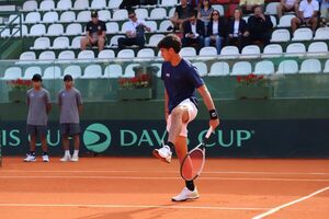 Sensacional debut de Alex Santino Nuñez en la Davis: tumba al No. 1 de Pakistán en tres sets - La Tribuna