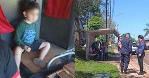 La Nación / Niño de 5 años subió solo a un bus y viajó desde Encarnación hasta Cambyretá