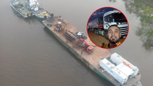 Sacan al tractocamión de las profundidades luego de 5 días y un intento fallido
