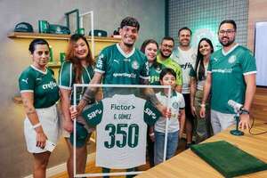 Gustavo Gómez homenajeado por sus 350 partidos con Palmeiras - Fútbol Internacional - ABC Color