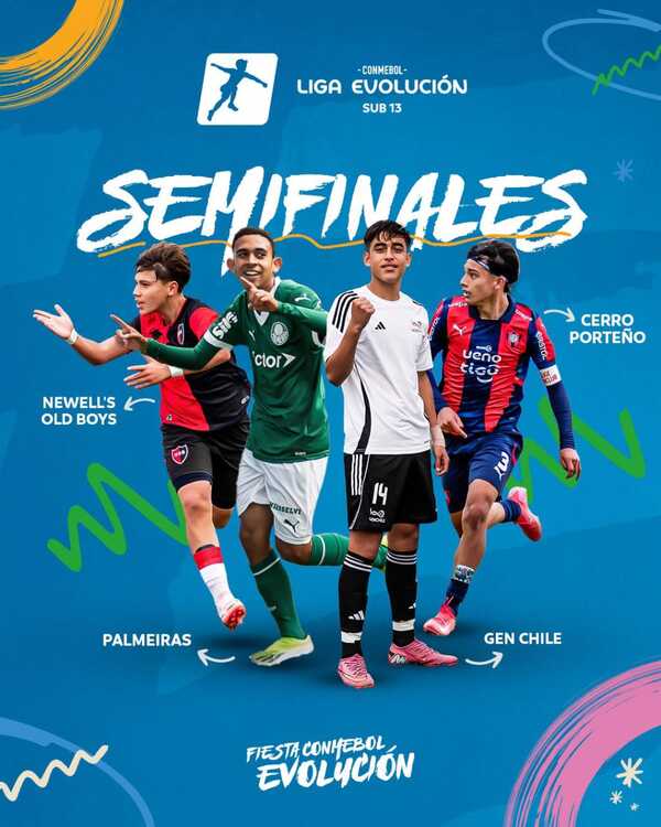 Hoy se cumplen semifinales de la Liga Evolución de la CONMEBOL en todas las categorías - La Tribuna