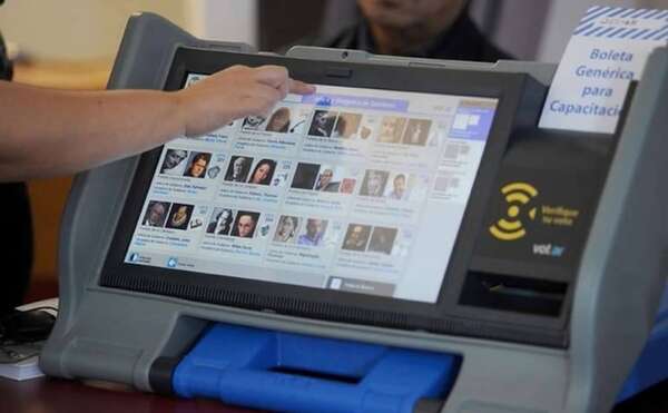 Llamado para alquilar máquinas de votación se haría la próxima semana - Política - ABC Color