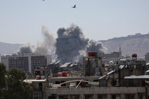 |Israel lanza ataques aéreos en Damasco: uno de los bombardeos fue captado en vivo por la televisión siria - Info Alto Parana