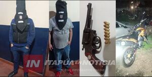 DOS APREHENDIDOS POR CREAR DISTURBIOS EN UNA BODEGA DE HOHENAU
