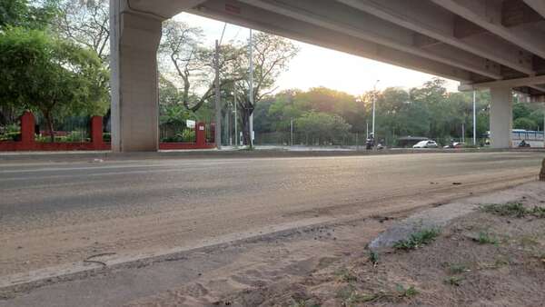 Pobladores del barrio Trinidad reclaman falta de limpieza debajo del viaducto frente al Botánico   - Nacionales - ABC Color