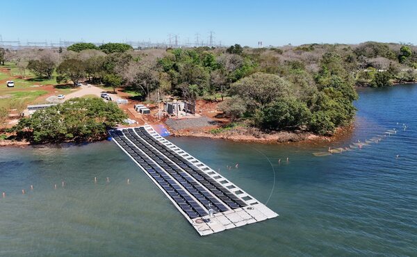 Primera etapa de la Planta Solar Flotante ya es realidad