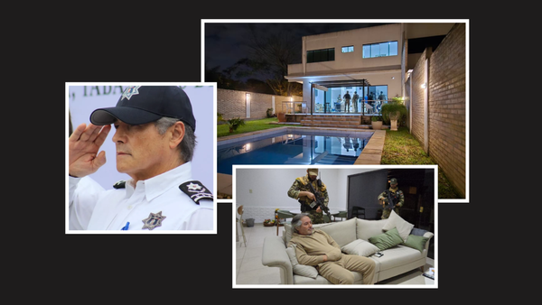 Atrapan en lujosa casa de MRA al prófugo Hernán Bermúdez, supuesto líder criminal en México