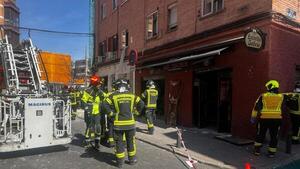 Al menos 21 heridos por una explosión en un bar en Madrid