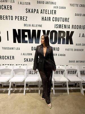 [GALERÍA] Lari Riquelme estuvo divina en el New York Fashion Week