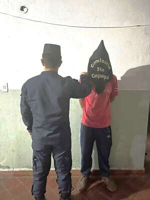 Carapeguá: detienen a sospechoso de robo domiciliario e investigan su relación con otro caso reciente - Policiales - ABC Color