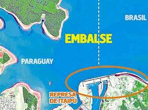 Itaipú: deciden otro  desembalse para enfrentar la bajante que se acentúa - Economía - ABC Color