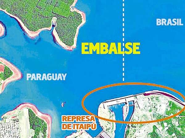 Itaipú: deciden otro desembalse para enfrentar la bajante que se acentúa - Economía - ABC Color