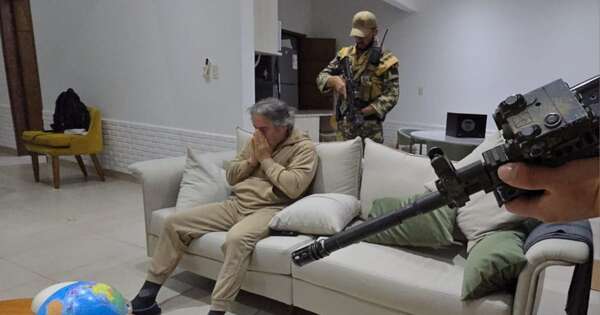 La Nación / Juez decretó la prisión en la Senad de Hernán Bermúdez, alias “Comandante H” o “El Abuelo”.